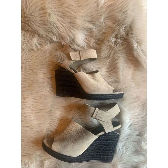 Alexander Wang 'Tori' Suede Espadrille Wedges 8 - Picture 2 of 10
